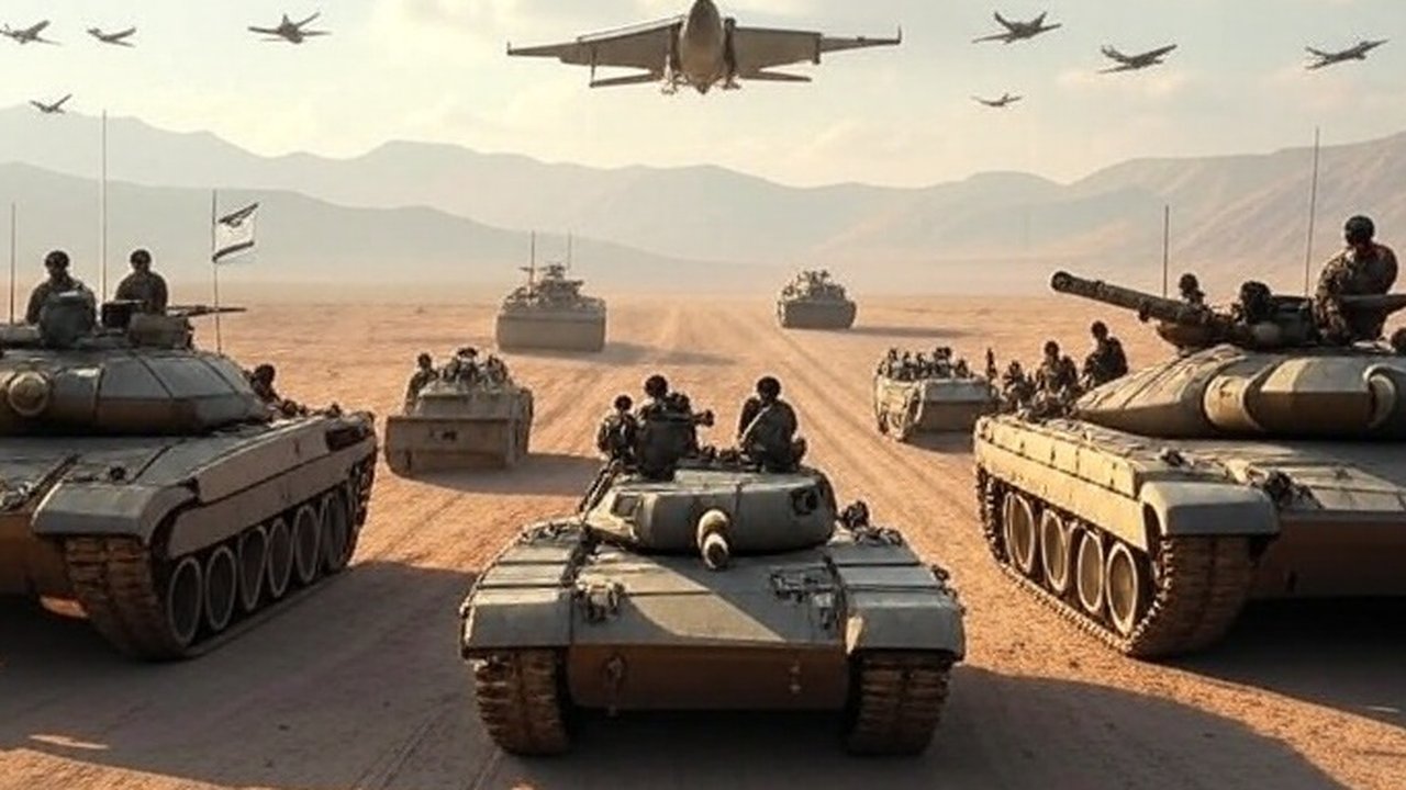 Militer Iran vs Israel