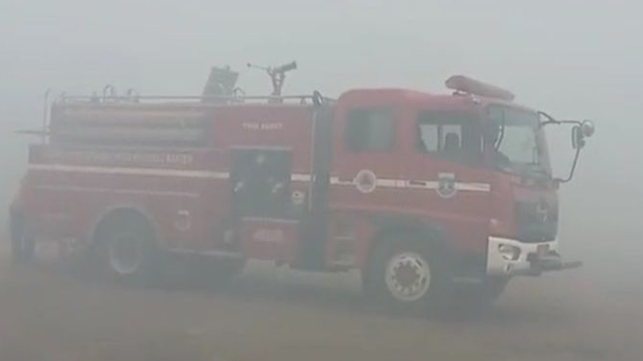 Pete-Pete Terbakar Saat Isi Bensin di SPBU Kariango Maros, Sopir Kabur Ketakutan