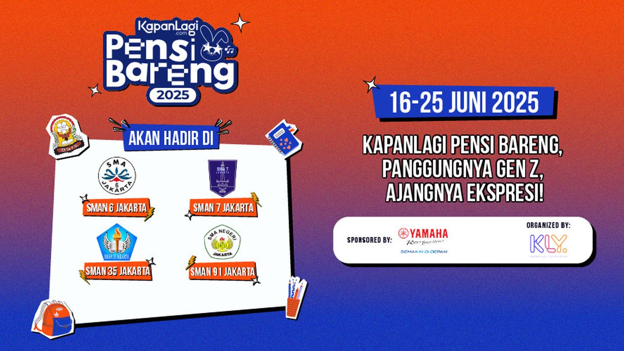 Congrat! Berikut Daftar Empat SMA Terpilih di Fase Pertama KapanLagi Pensi Bareng 2025