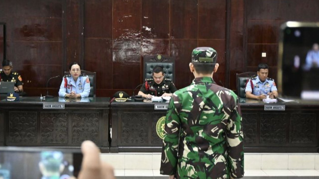 Prajurit TNI AL Pembunuh Jurnalis di Banjarbaru Divonis Seumur Hidup