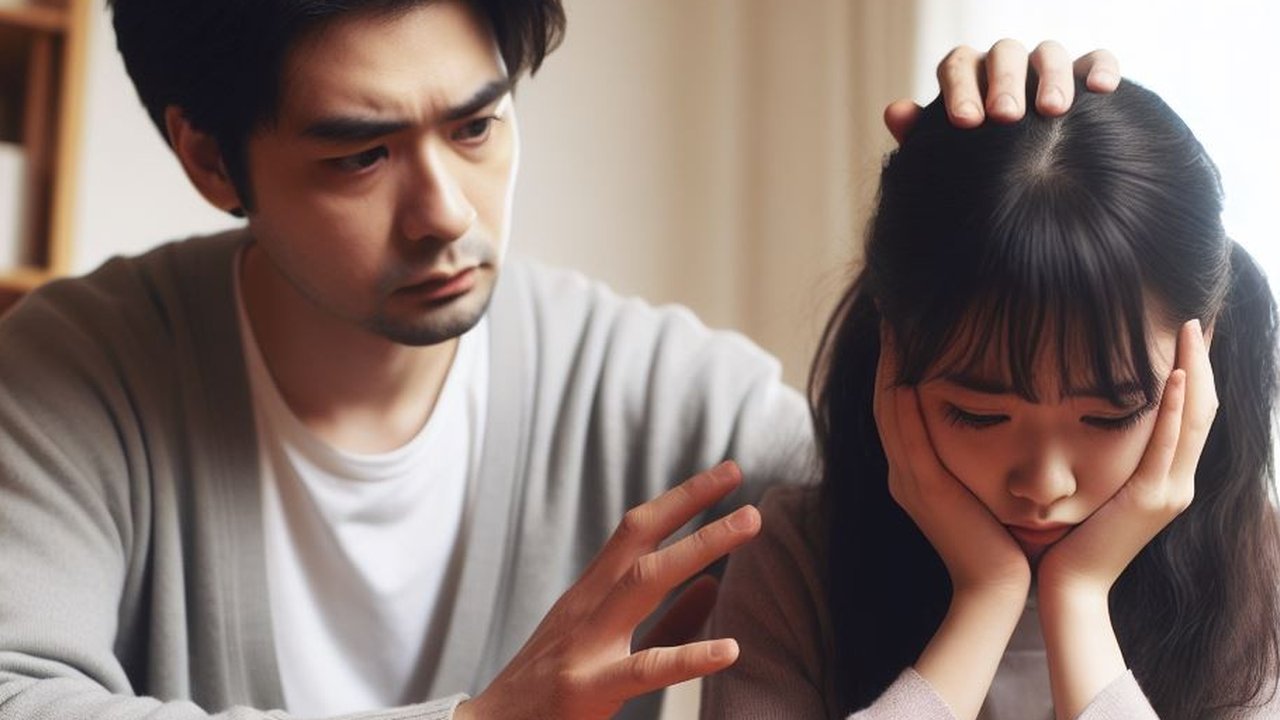 Ilustrasi Orangtua dan Anak