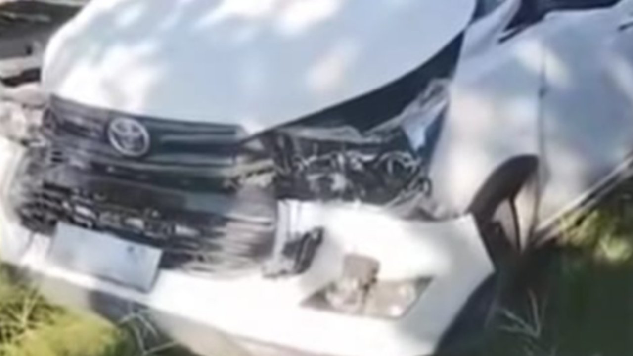 Bupati Sidrap Alami Kecelakaan Beruntun sampai Mobil Ringsek