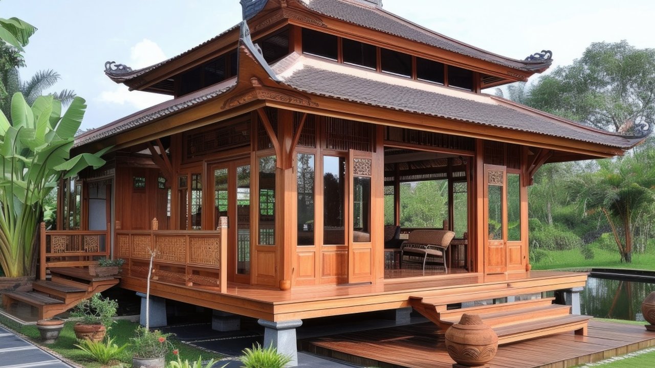 Ilustrasi Rumah Joglo