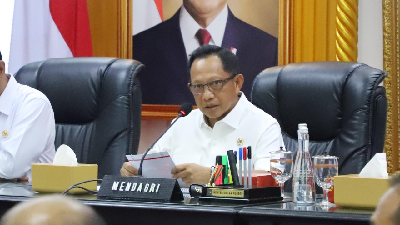 Mendagri Muhammad Tito Karnavian di Balairung Rudini IPDN Kampus Jatinangor
