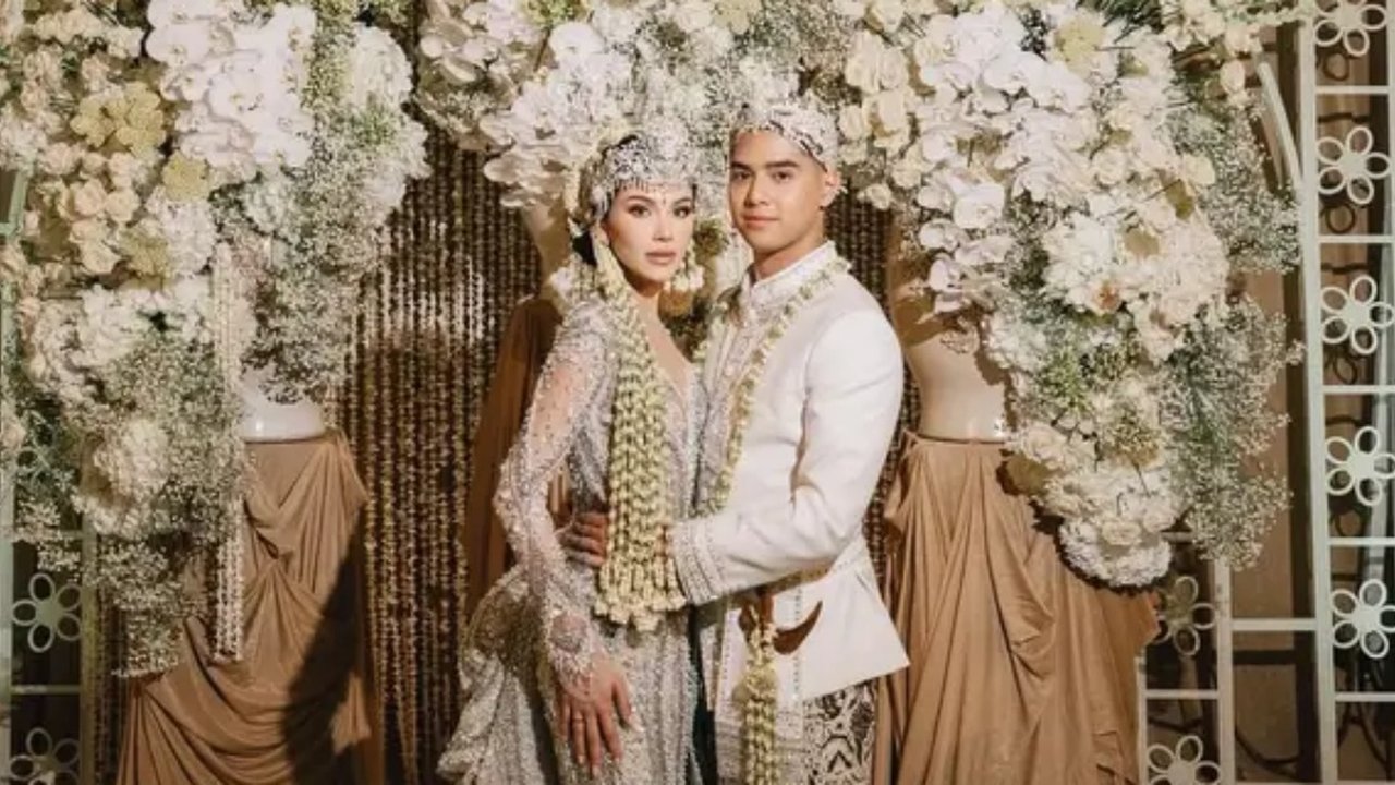 Potret Detail Dekorasi Akad Nikah Al Ghazali dan Alyssa Daguise