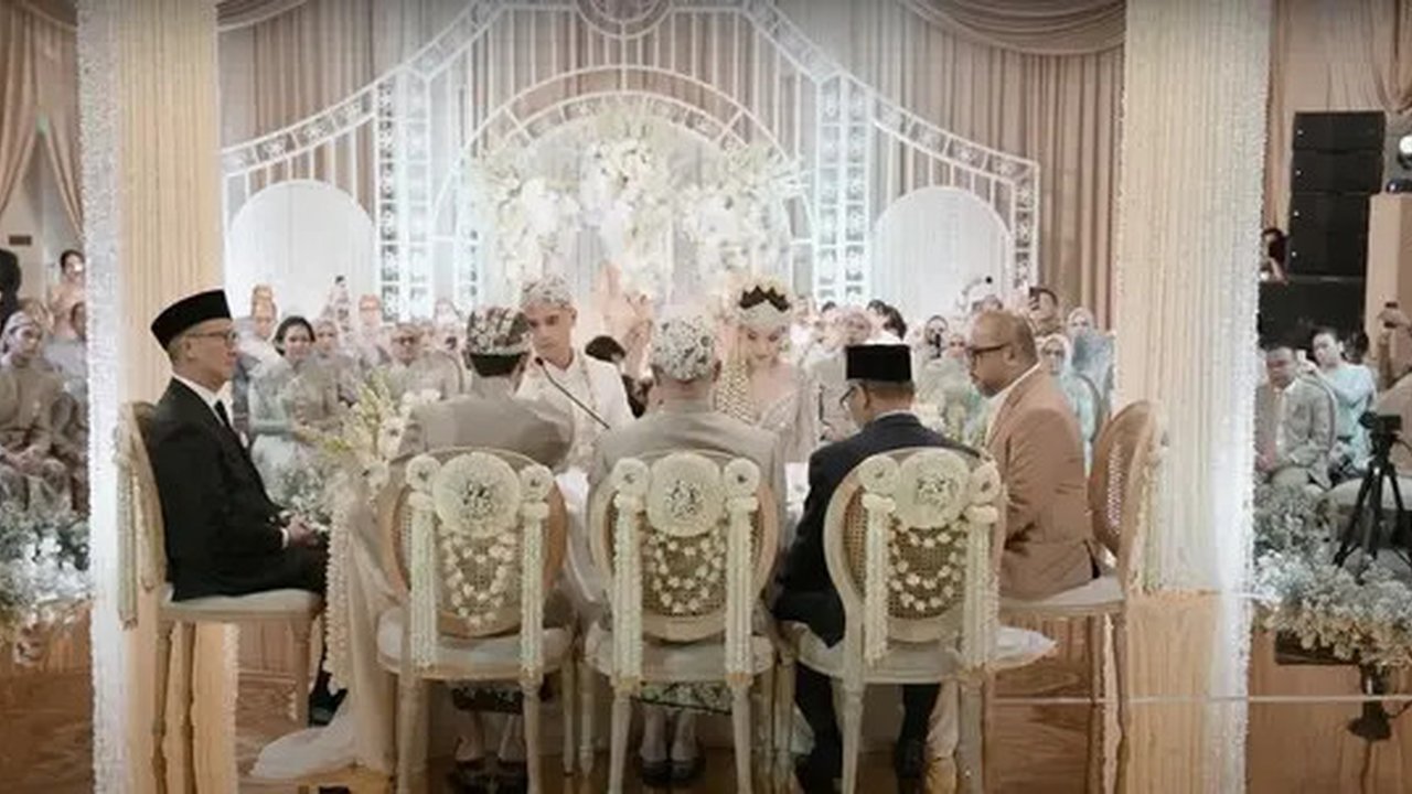 Akad Nikah Al Ghazali dan Alyssa Daguise