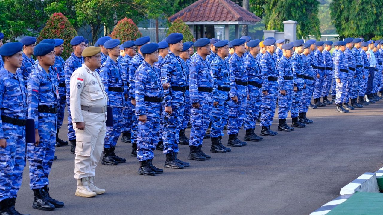 Upacara Bendera 17-an, Pangkoopsudnas Ajak Personel Jaga Marwah Koopsudnas Sebagai Backbone TNI AU