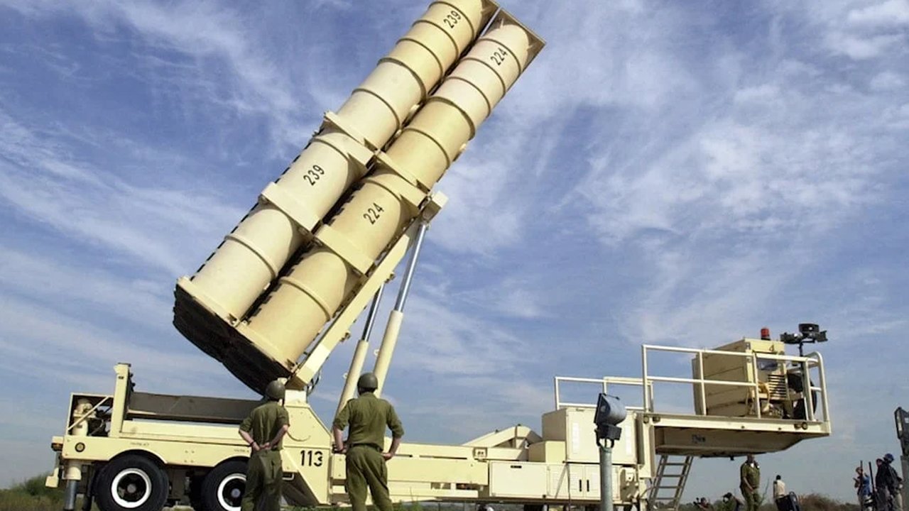 sistem rudal pertahanan israel arrow