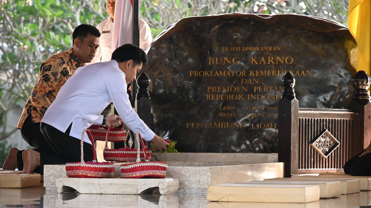 Wapres Gibran Ziarah ke Makam Bung Karno