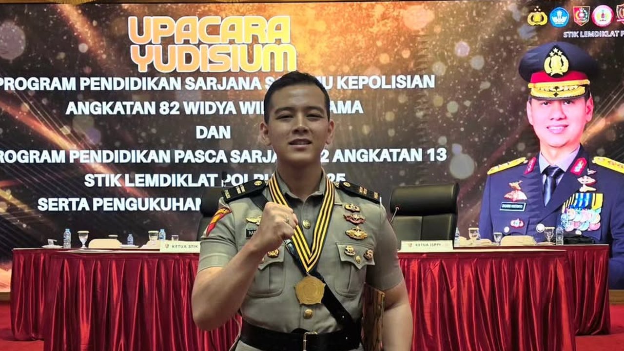 Iptu Hafiz Akbar Dapat Tugas Baru Usai Lulus dari PTIK, Ayahnya Eks Kasau Beri Pesan Penting