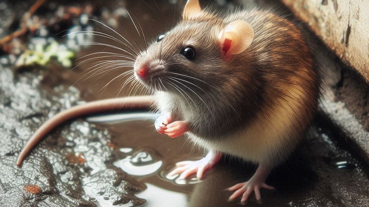 Ilustrasi Tikus di Rumah