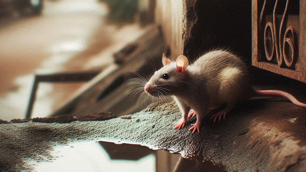 Ilustrasi Tikus di Rumah