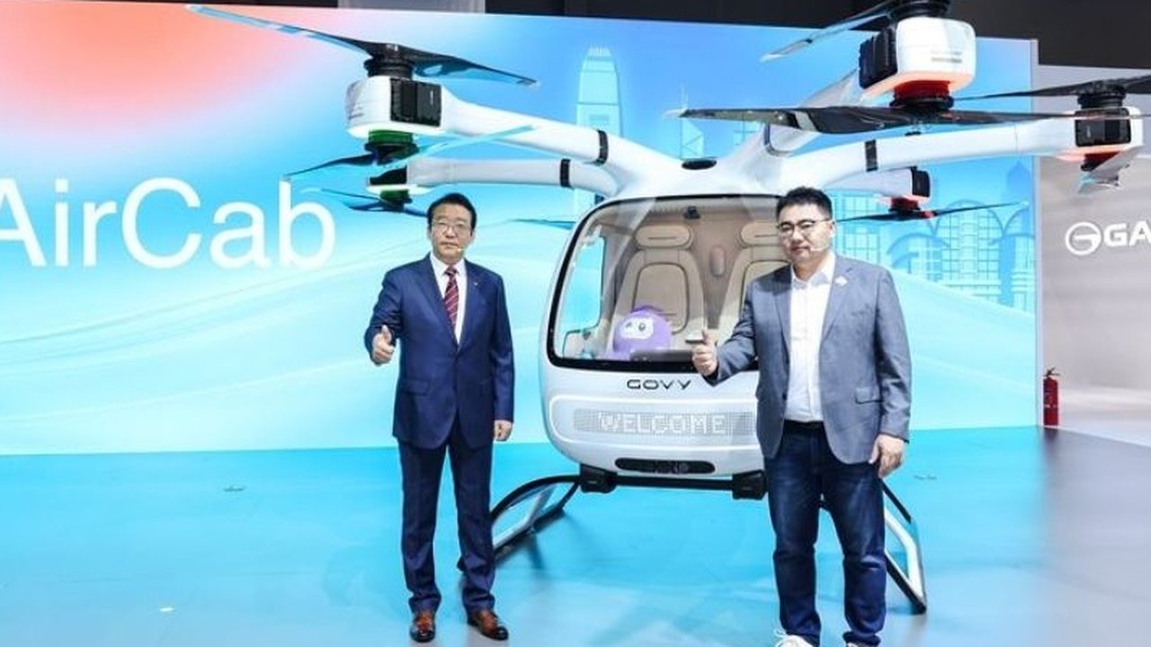 GAC Group resmi meluncurkan mobil terbang GAC GOVY AirCab