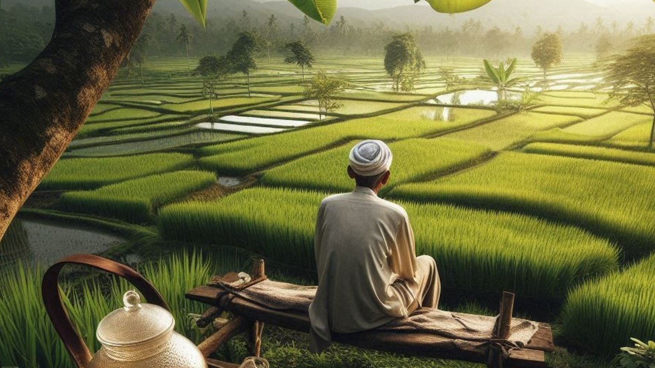 Ilustrasi Slow Living
