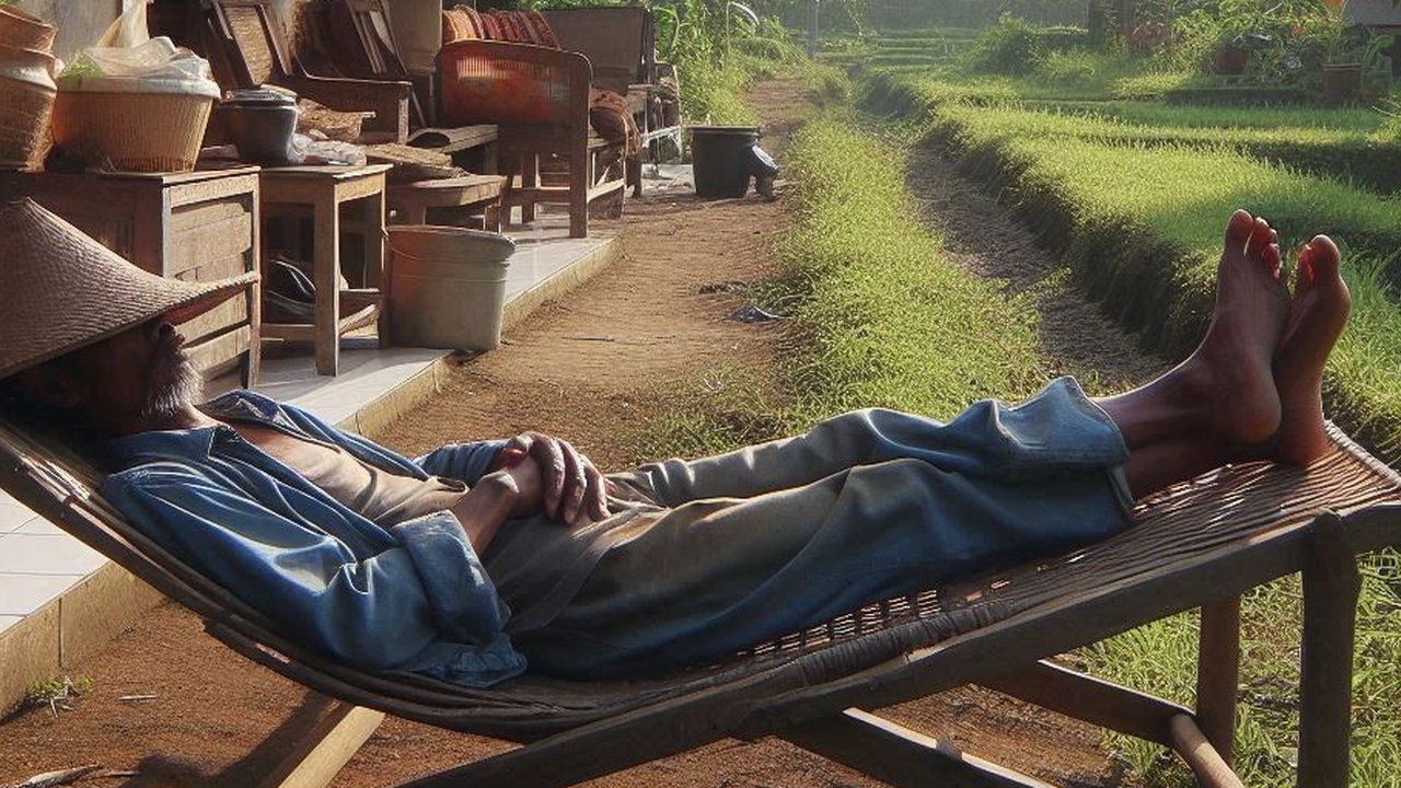 Ilustrasi Slow Living