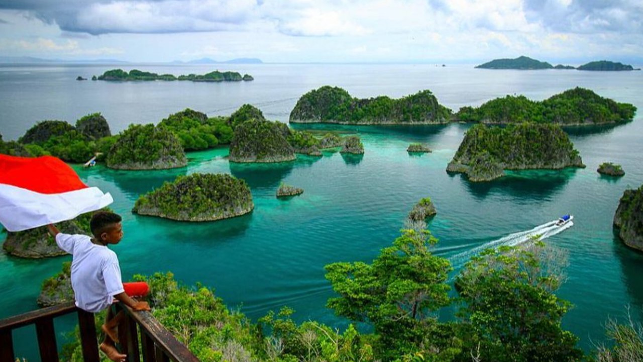 ilustrasi pariwisata Indonesia