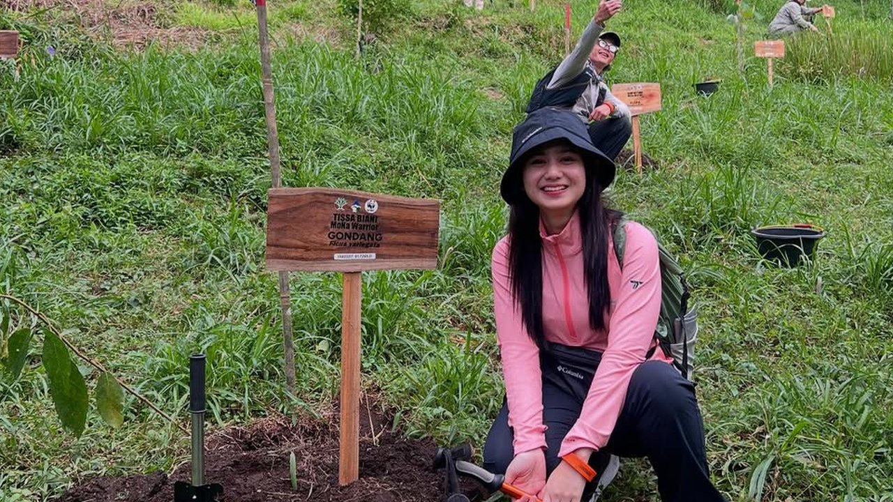 Tissa Biani Cedera Lutut Saat Daki Gunung Merbabu, Masih Pincang dan Jalani Fisioterapi