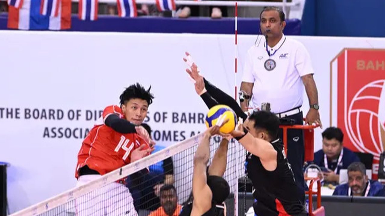 Hasil AVC Nations Cup 2025: Timnas Voli Putra Indonesia Kalah 0-3 dari Bahrain