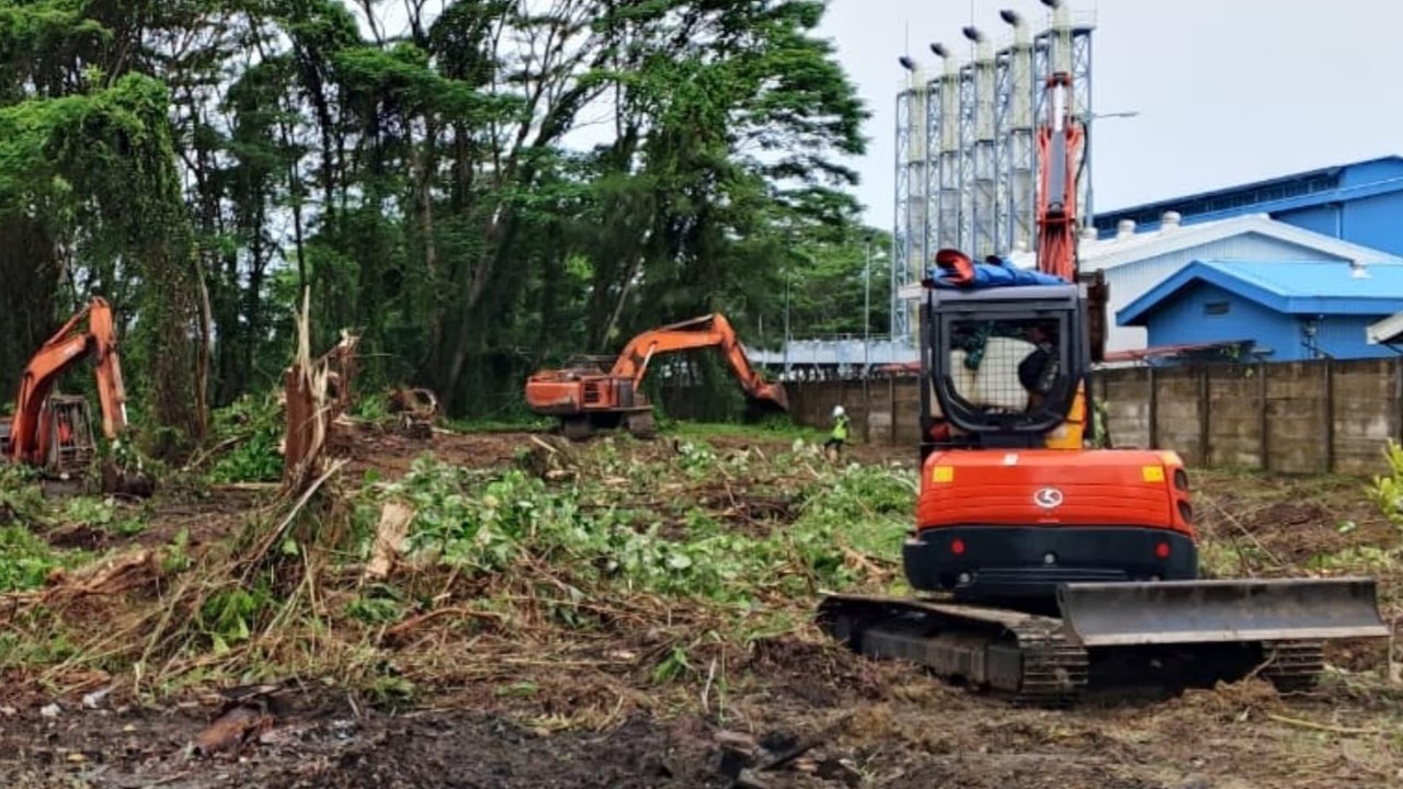 Proses Pembersihan Lahan Dimulai, Proyek Strategis Gasifikasi Nias Siap Dibangun