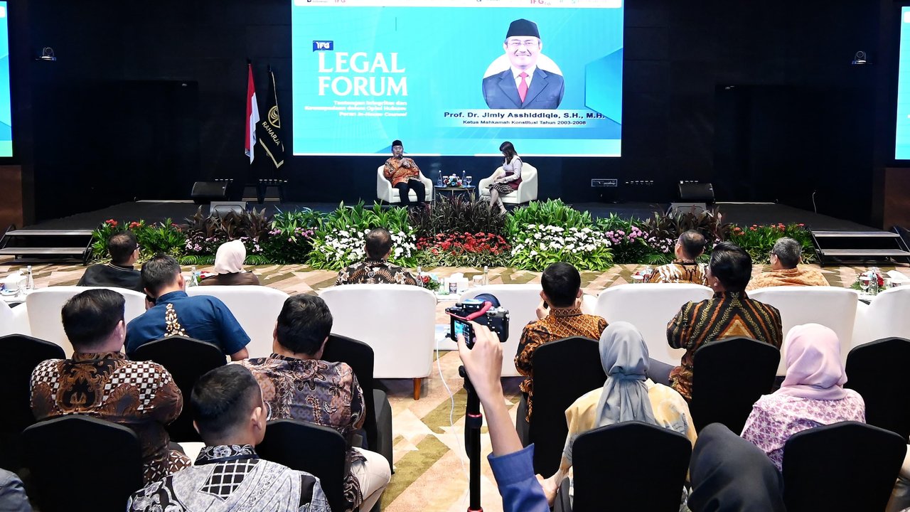 Gandeng Jimly Asshiddiqie, Jasa Raharja Gelar IFG Legal Forum untuk Perkuat Peran In-House Counsel