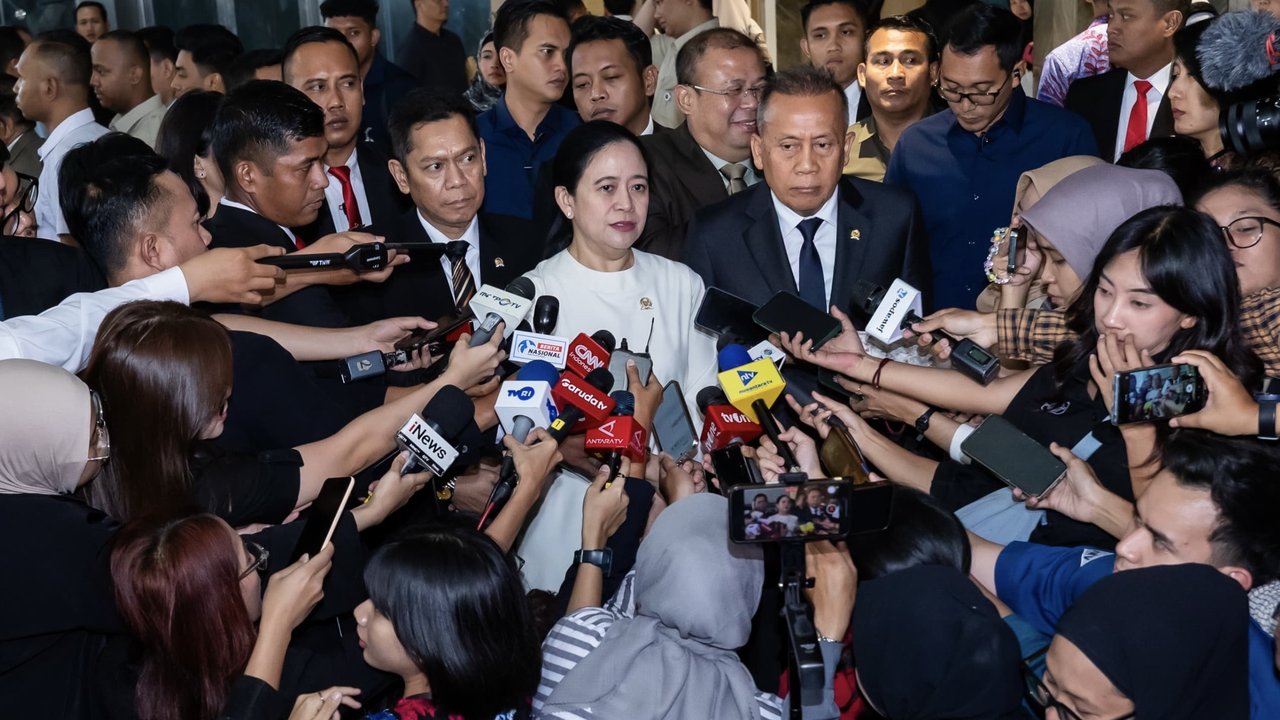 Ketua DPR RI Puan Maharani Saat Konferensi Internasional di Kampus CSU Sacramento AS