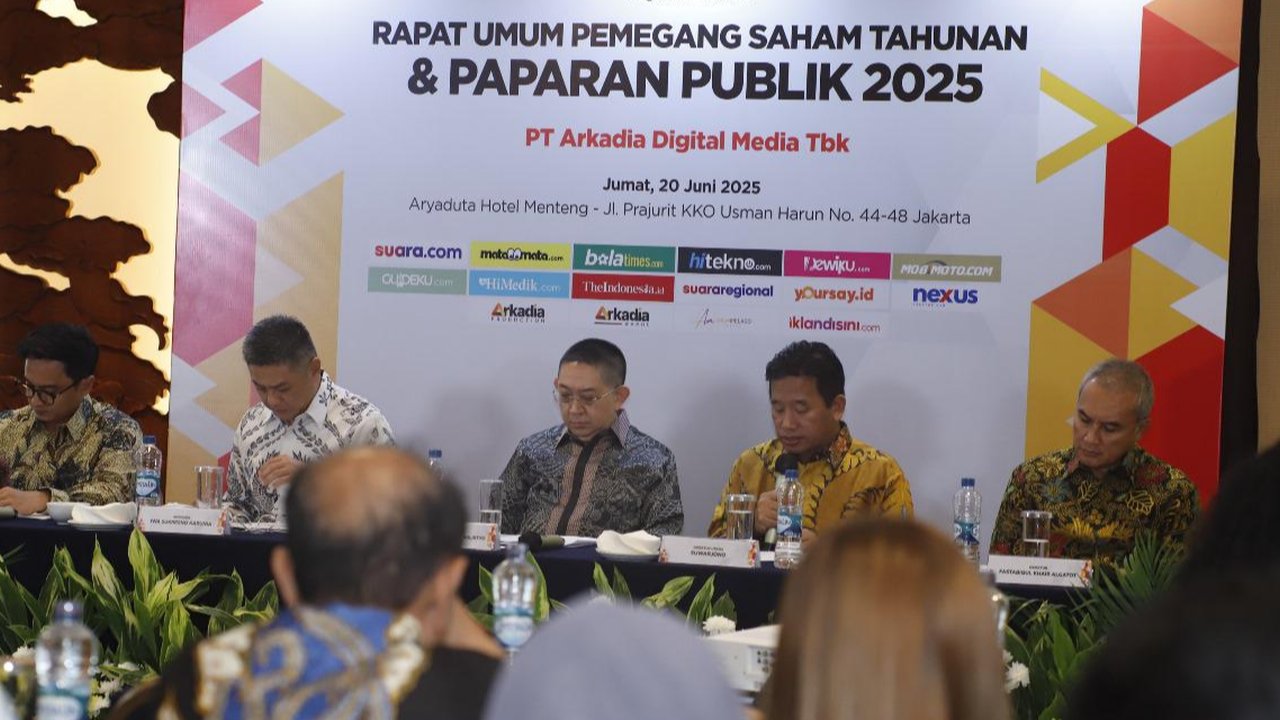Laba Bersih Naik 129 Persen, Arkadia Digital Media Raup Untung Rp1,2 Miliar Sepanjang 2024