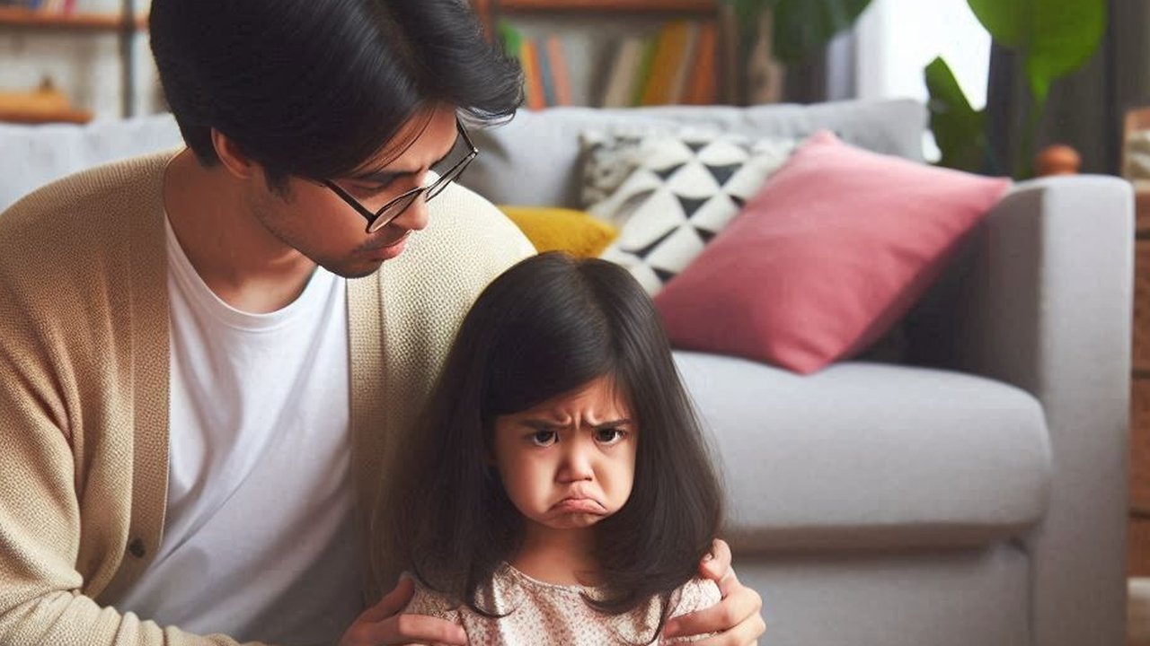 Ilustrasi Orangtua dan Anak