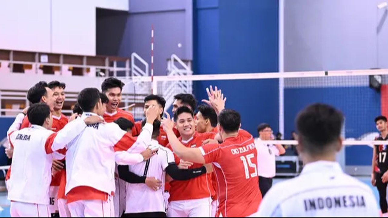 Timnas voli Indonesia menghadapi Pakistan pada perempat final AVC Nations Cup 2025. Laga ini dimainkan Isa Bin Rashed Hall, Manama, Bahrain, Sabtu (21/6) pukul 17:00 WIB. (foto: Asian