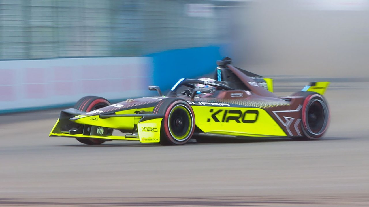 Pembalap Cupra Kiro, Dan Ticktum pada Formula E Jakarta 2025, Sabtu (21/6/2025) sore WIB