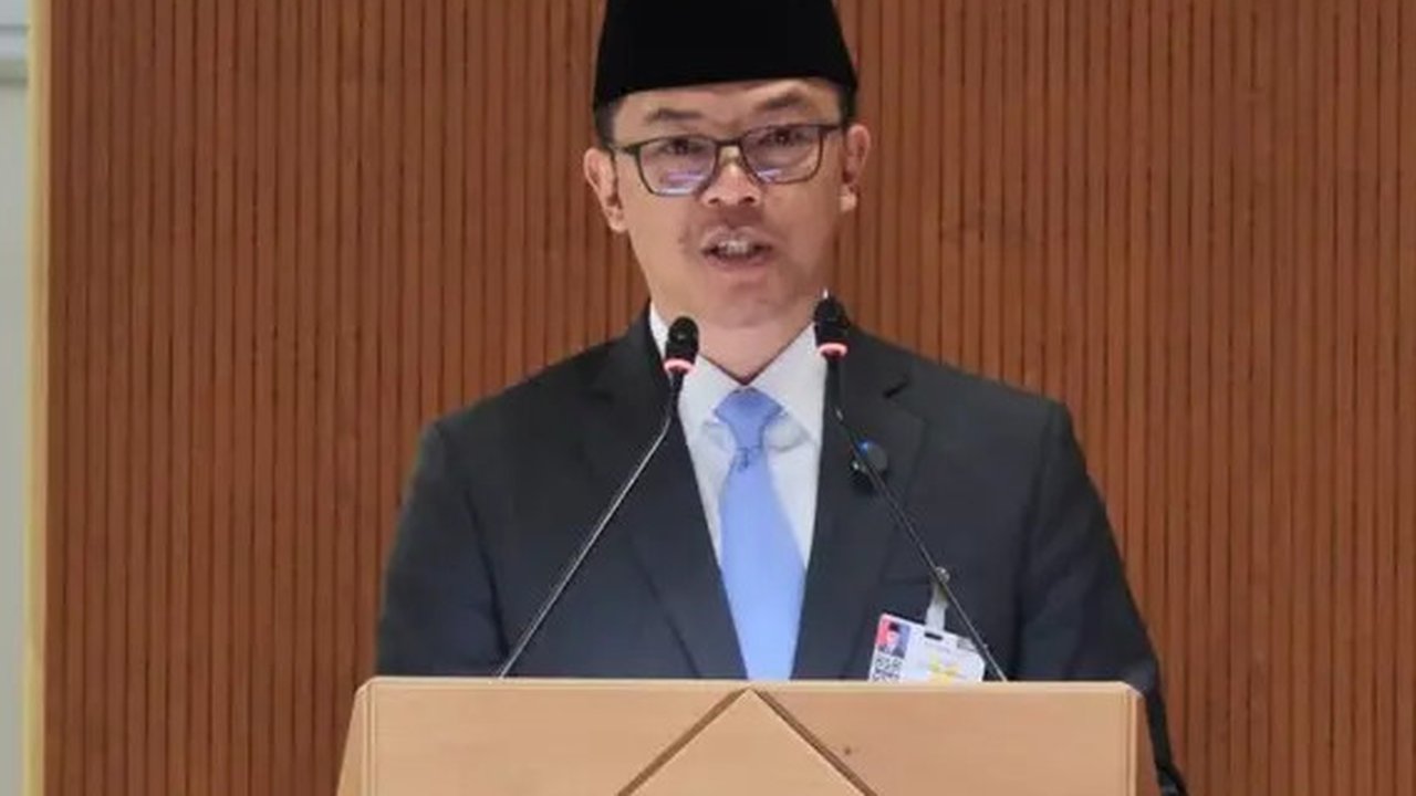 Dirjen Perlindungan WNI (PWNI) Kementerian Luar Negeri (Kemlu), Judha Nugraha saat wawancara khusus dengan Liputan6.com di Jakarta, Rabu 30 April 2025. (Liputan6.com/Herman Zakharia)