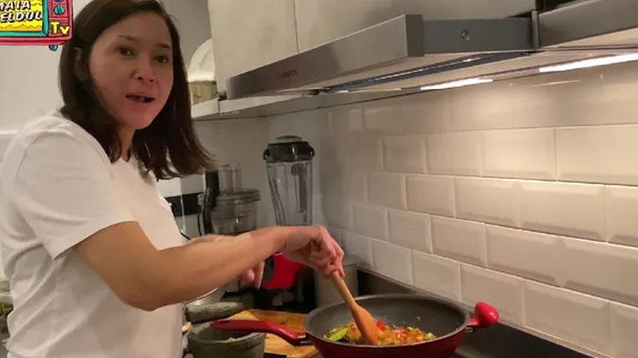 5 Potret Dapur Kotor Maia Estianty, Mewah dan Dilengkapi Perabotan Canggih bak di Hotel Bintang 5