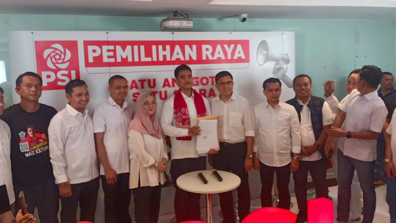 Bursa Caketum PSI, Kaesang Kirim Surat Cuti ke Partai Usai Ikut Mendaftar