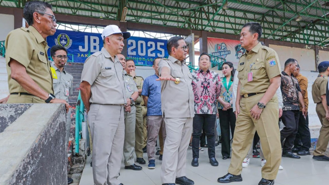 Pramono Minta GOR Cendrawasih Segera Direnovasi untuk Persija