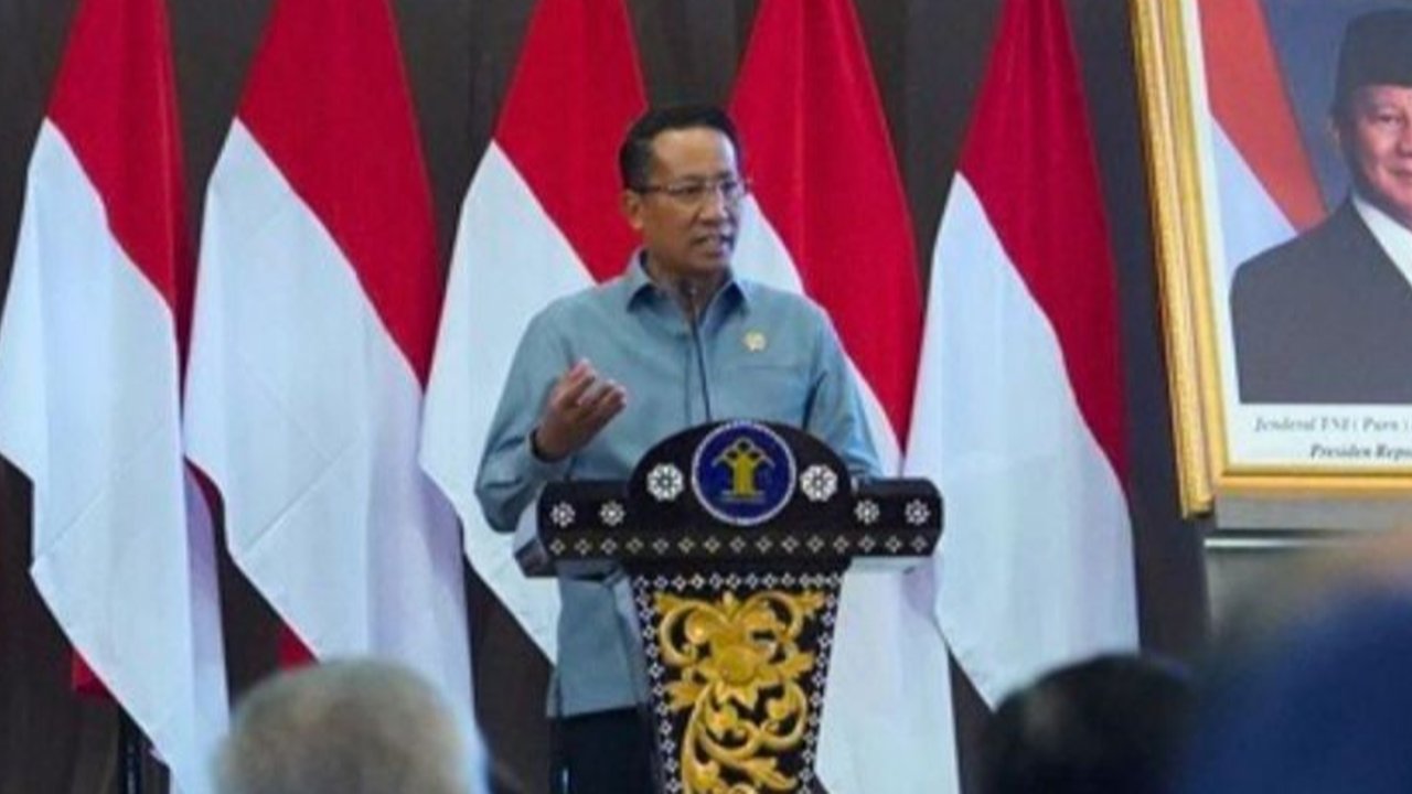 Menteri Hukum (Menkum), Supratman Andi Agtas menyatakan, peluncuran transformasi digital merupakan momentum Kemenkum meningkatkan kualitas pelayanan publik. (Istimewa)