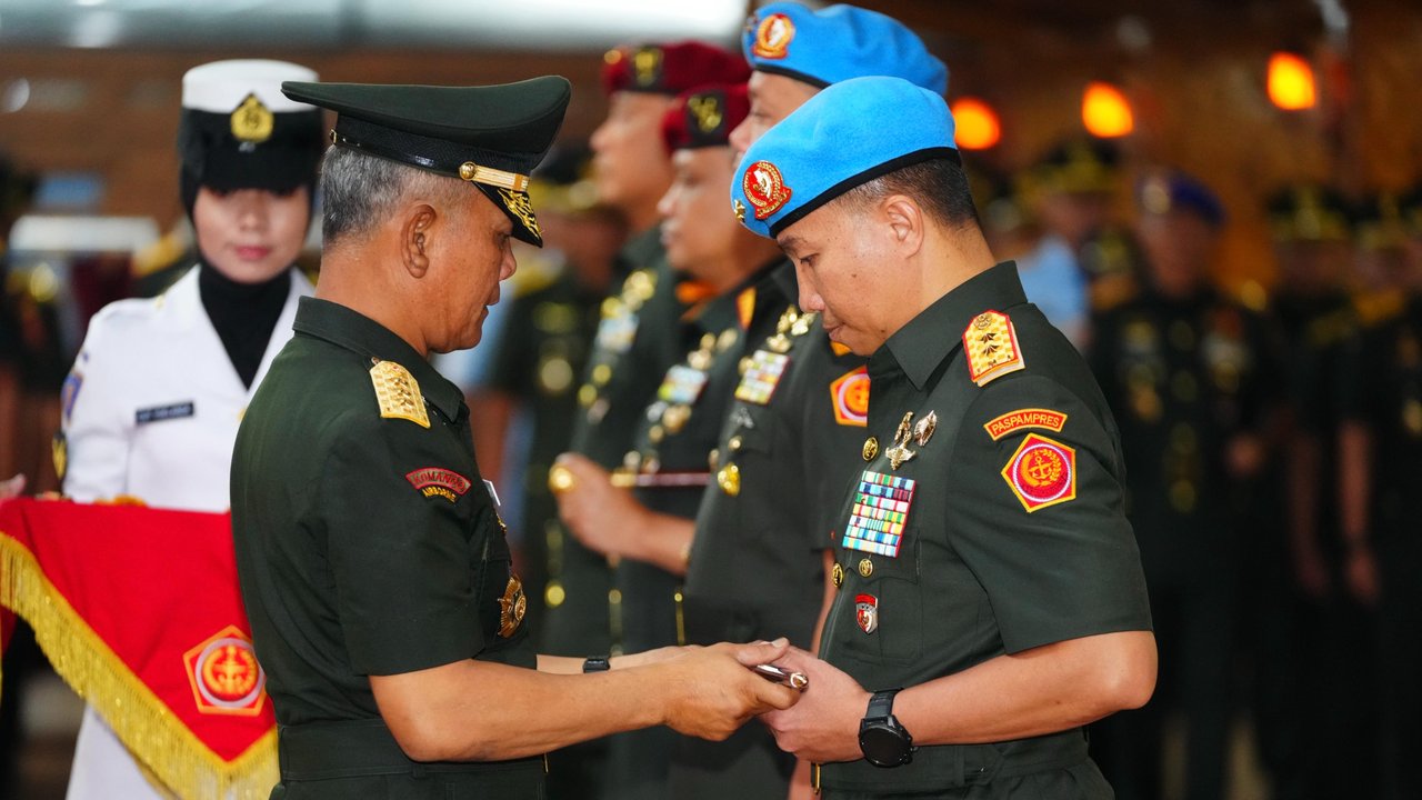 Mayjen Edwin Adrian Sumantha Resmi Jabat Danpaspampres, Panglima TNI Pesan Tetap Profesional & Responsif