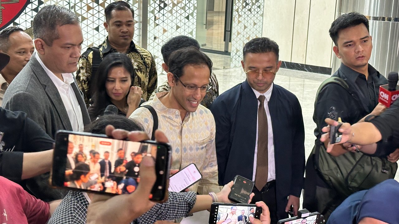 Nadiem Makarim Usai 12 Jam Diperiksa Kejagung