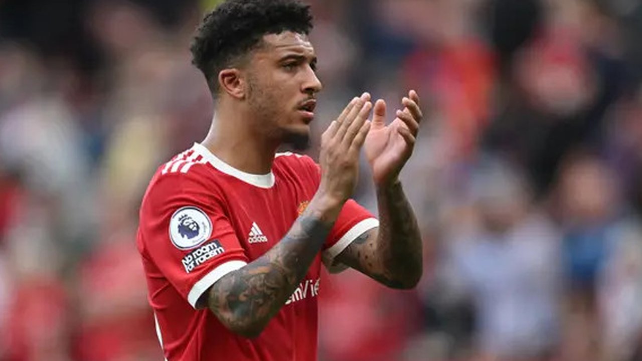 Pemain Chelsea, Jadon Sancho, merayakan gol yang dicetaknya ke gawang Real Betis pada laga final UEFA Conference League 2024/2025, Kamis (29/5/2025) dini hari WIB. Chelsea menjadi juara UEFA