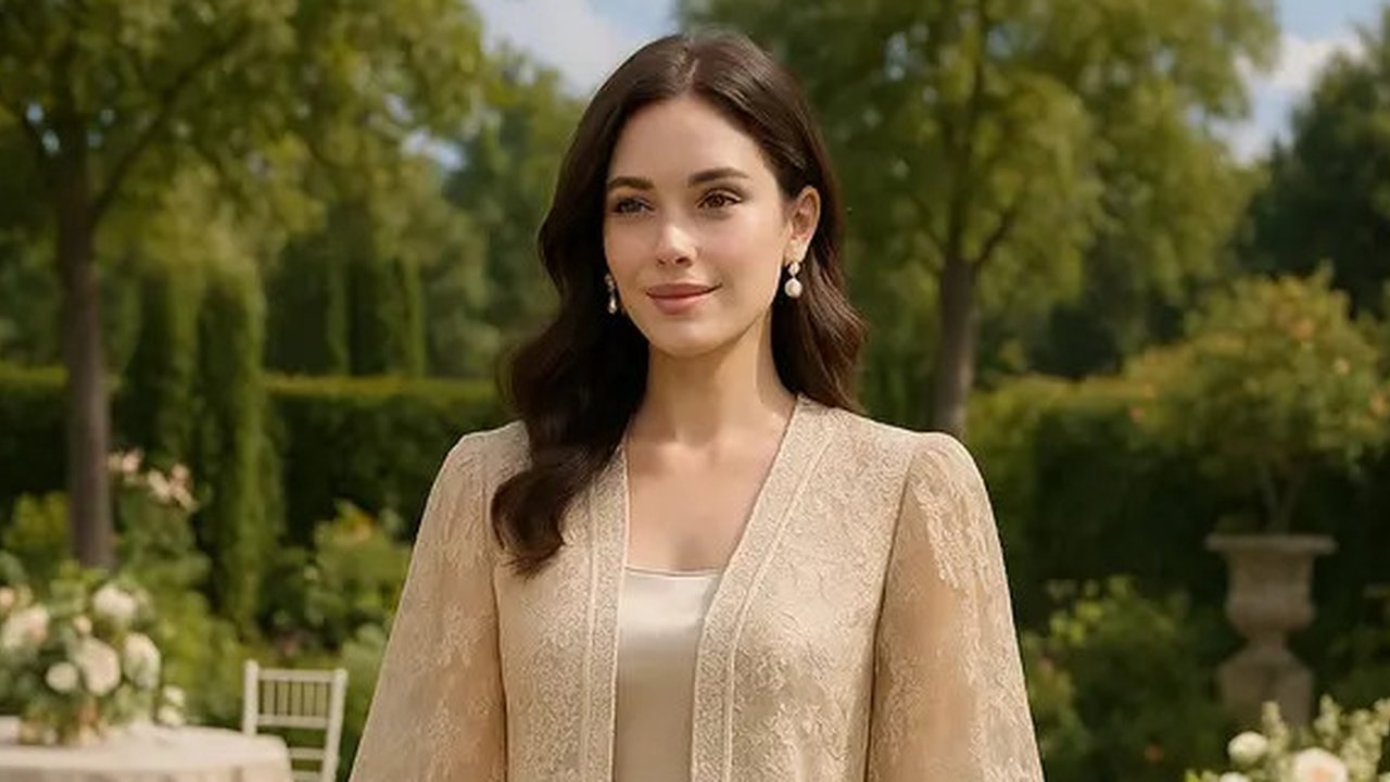 Model Cardigan Lengan Balon untuk Kondangan/AI