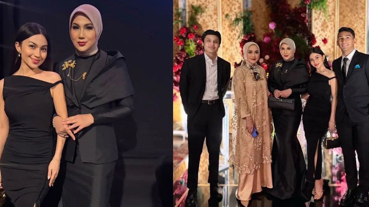 Inspirasi Dress Hitam Ala Marini Zumarnis dan Ariel Tatum