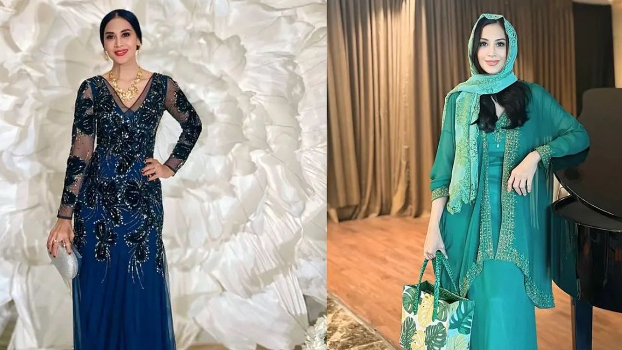 Model Dress Panjang Diah Permatasari