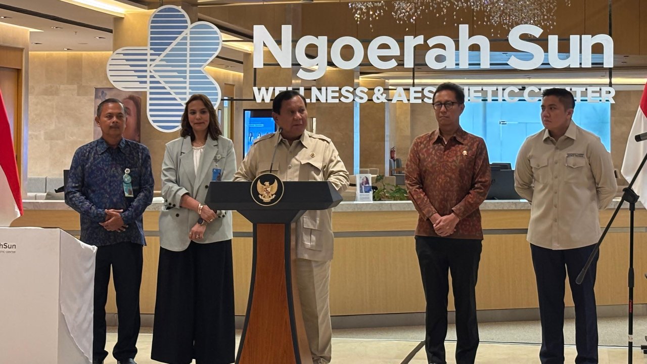 Puji Pelayanan Ngoerah Sun di Bali, Prabowo Berkelakar Bakal Balik Diam-Diam: Gigi Saya Perlu Perbaikan