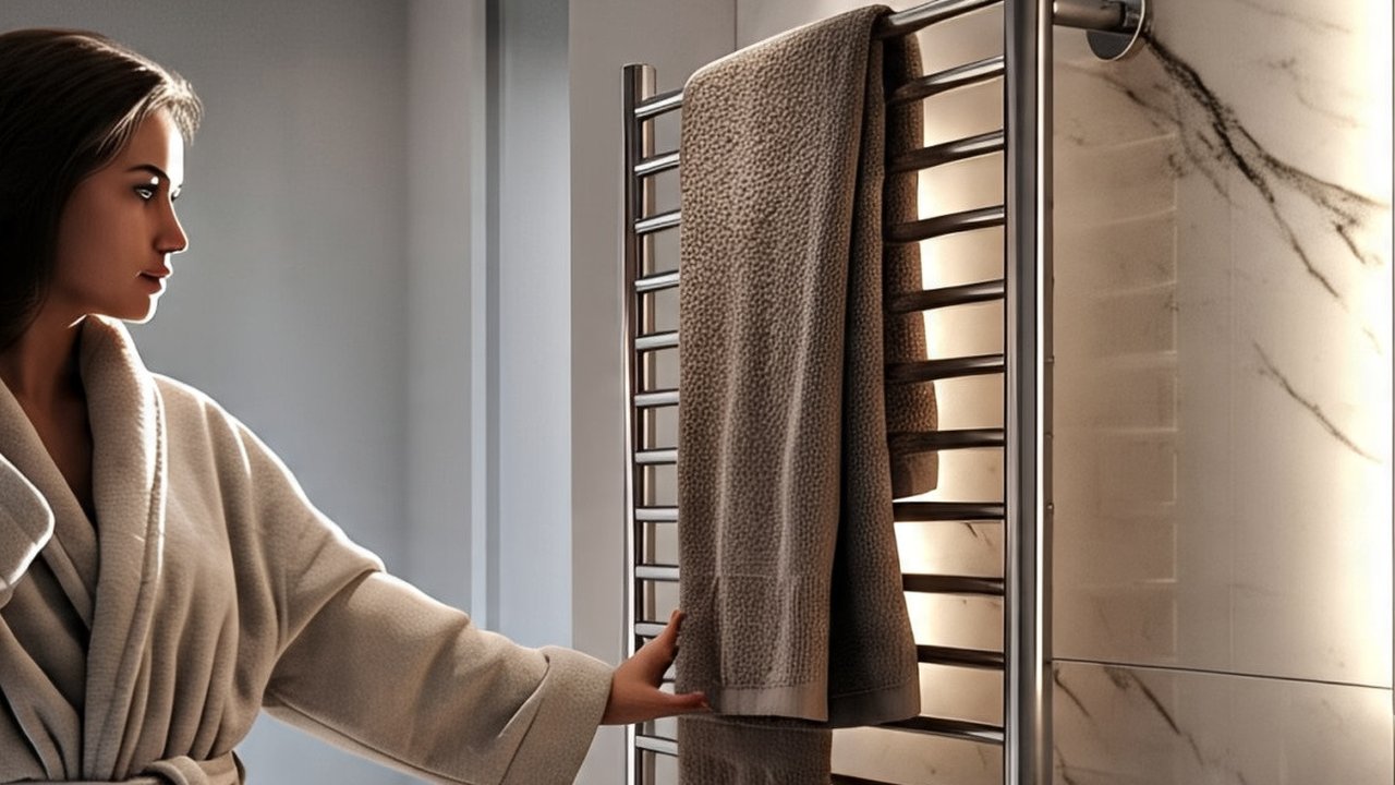 Handuk Tetap Kering Meski Disimpan di Kamar Mandi (Ilustrasi AI)