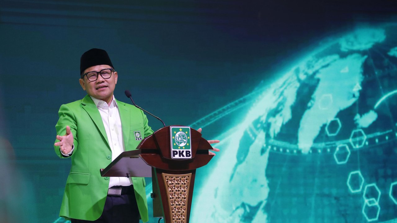 VIDEO: Gesture Cak Imin Telak Sentil NU Depan Kiai Said Aqil 
