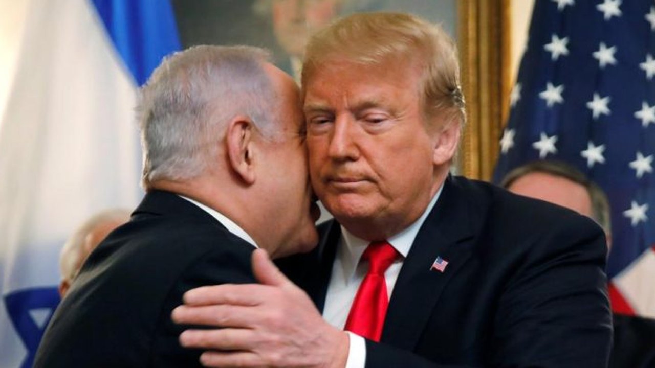 netanyahu dan trump