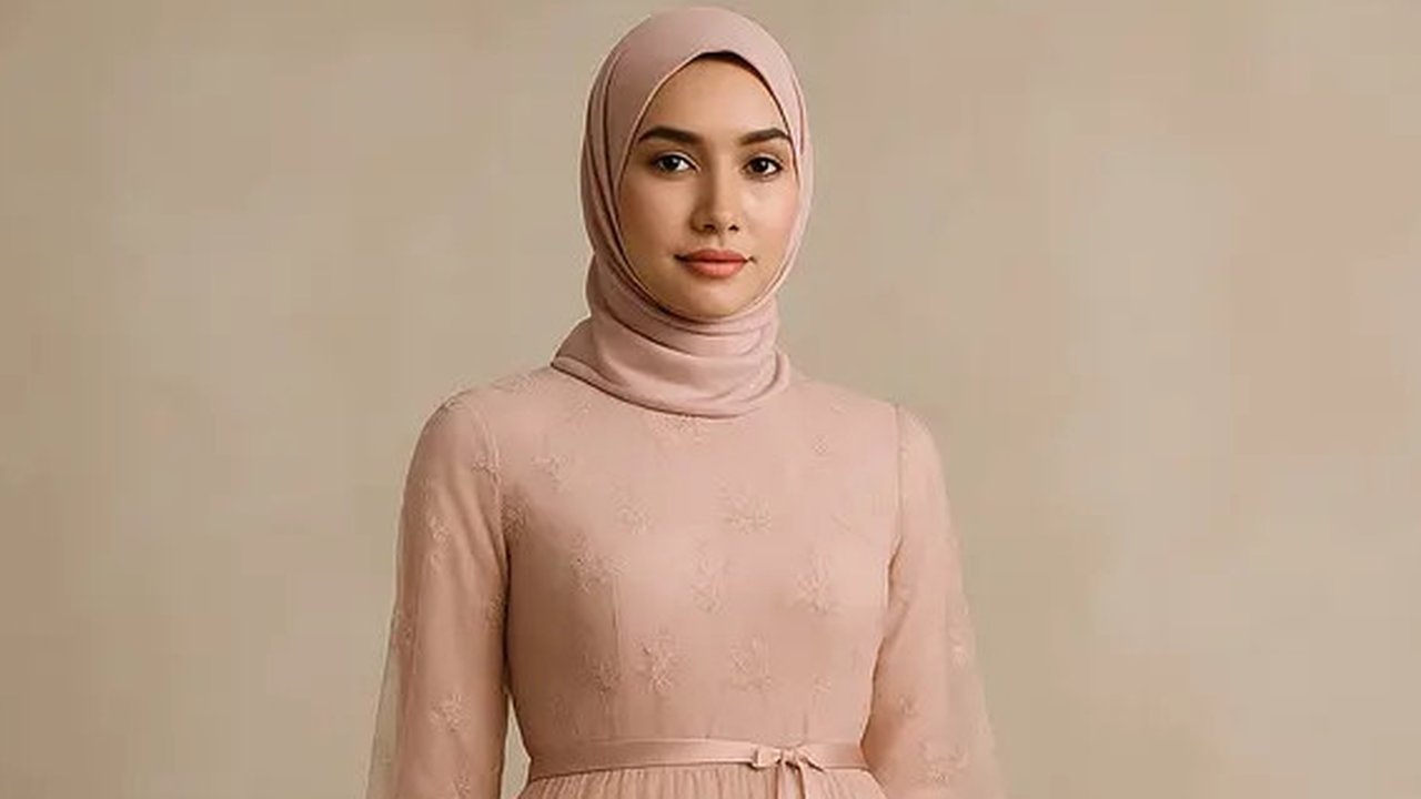 Model Gamis Bunga untuk Kondangan agar Terlihat Elegan (Foto: ChatGPT)