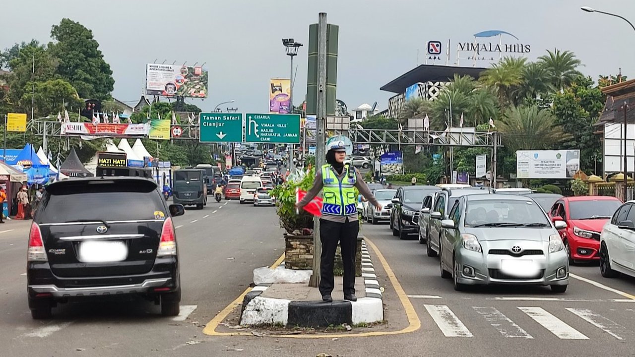 Puncak Bogor Diprediksi Padat, Polisi Siapkan Rekayasa Lalu Lintas