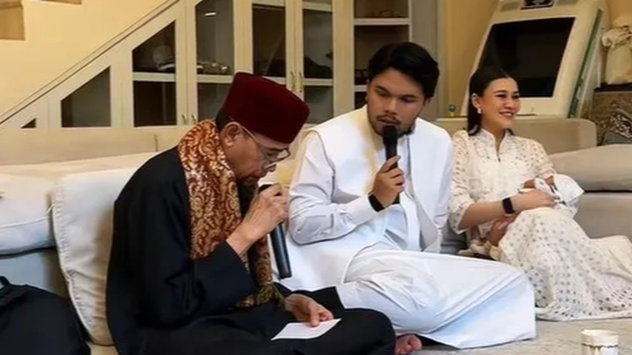 7 Potret Momen Aqiqah Baby Arash Anak Pertama Aaliyah Massaid dan Thoriq Halilintar, Sederhana dan Khidmat Penuh Doa