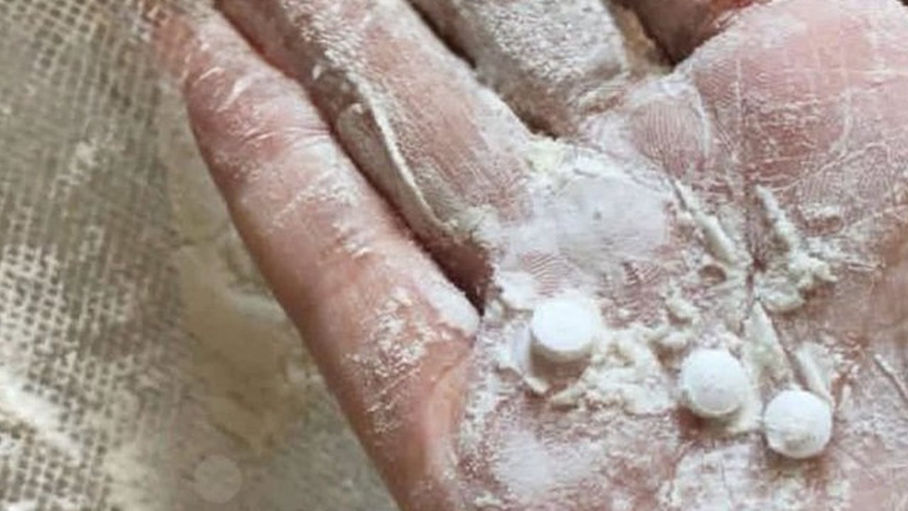 narkoba di dalam tepung terigu Gaza