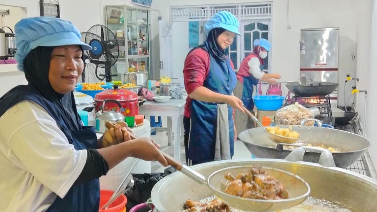 UMKM Makan Bergizi Gratis binaan BRI