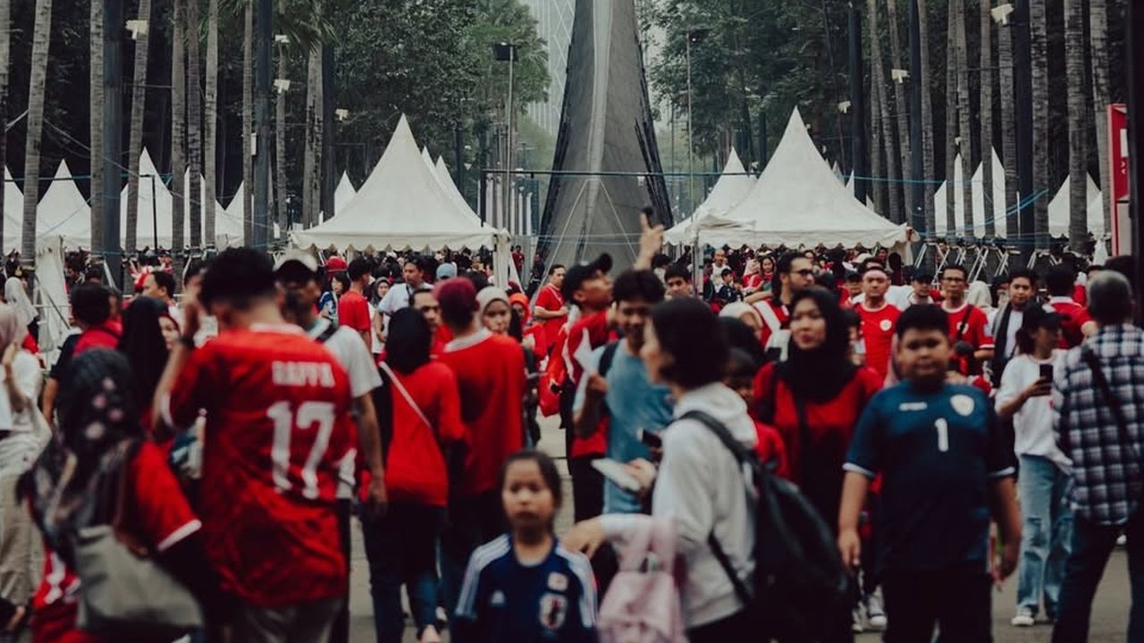 Supporter Timnas Indonesia